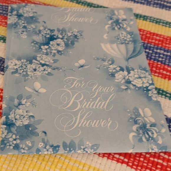 MCM Vintage 60s 70s wedding bridal shower wrapping paper‎ lot  bride floral - Picture 11 of 14